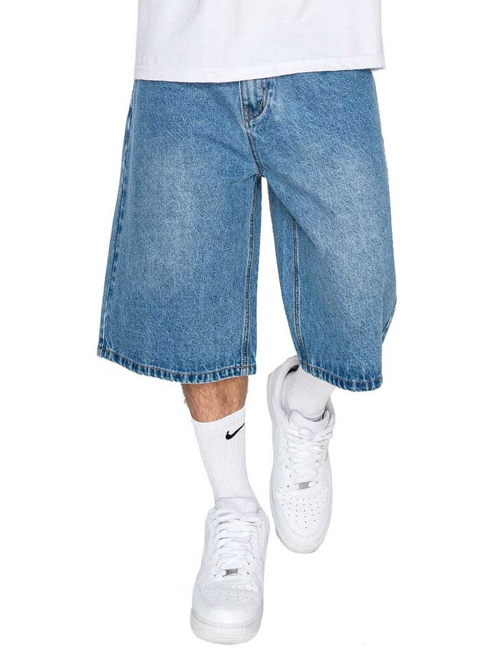 Victorious - Wholesale Shorts - Men's - DS2099 Baggy Fit Denim Shorts (Open Pack)