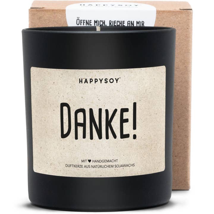 Scented candle | Thank you! for wholesale by Happysoy