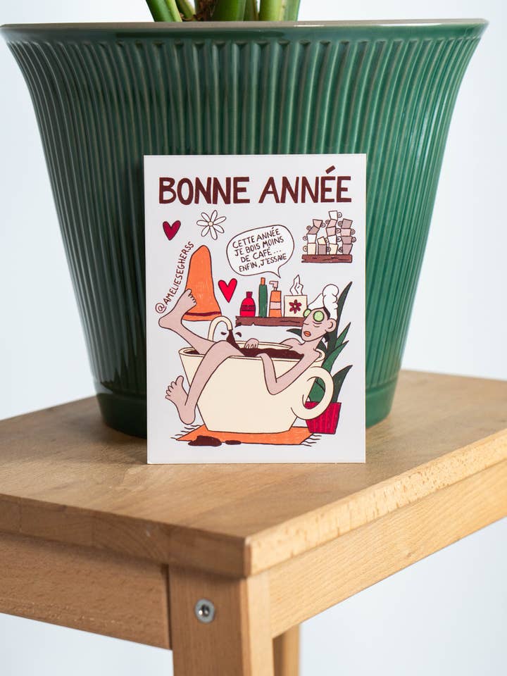 Gott nytt år - Jag slutar med kaffe för wholesale av Amélie Seghers