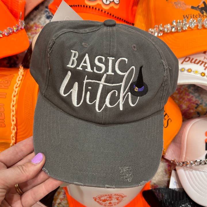 Basic Witch Hat | Fall | Halloween Caps | Retro for wholesale by Vibes Hat Company