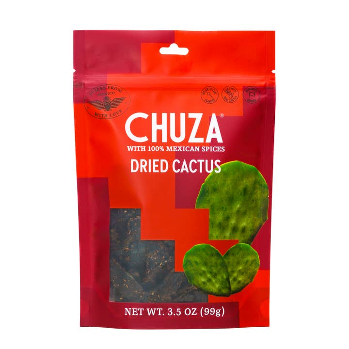 CHUZA | Dried Cactus (Nopal) | Chili-Seasoned Fruit Snack for wholesale by CHUZA