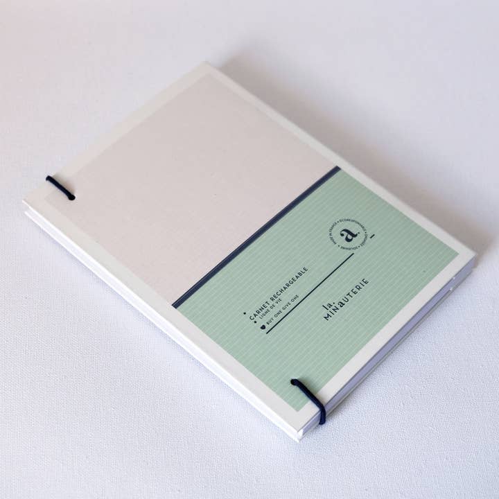 La Minauterie - Vente Cahiers - Carnet de notes rechargeable "Le Littéraire"