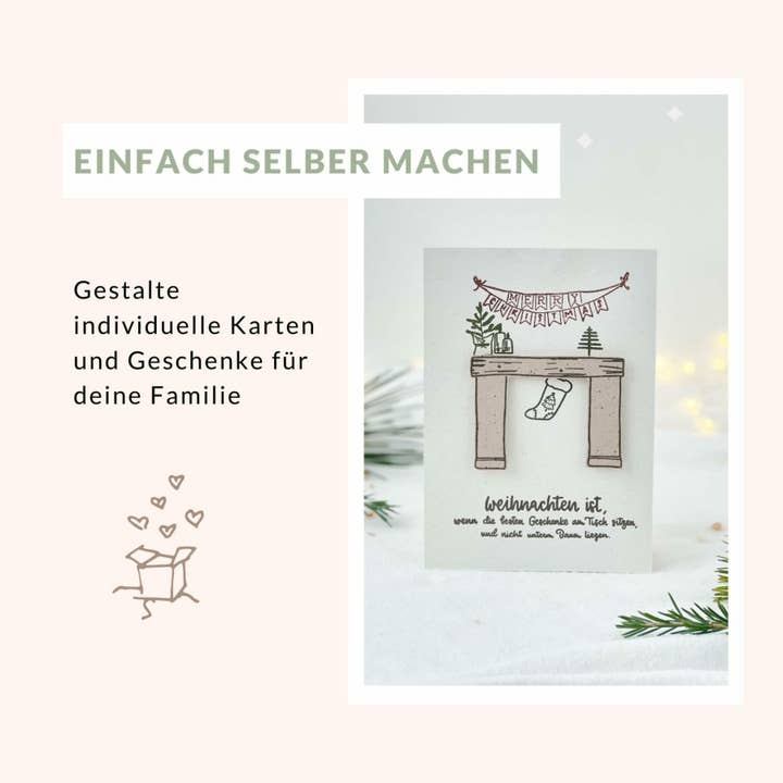 Freulebnis - eine Marke von Unsere kleine Bastelstube - Wholesale Rubber/Decorative Stamp - Freulebnis Stamp Set Enchanting Christmas1
