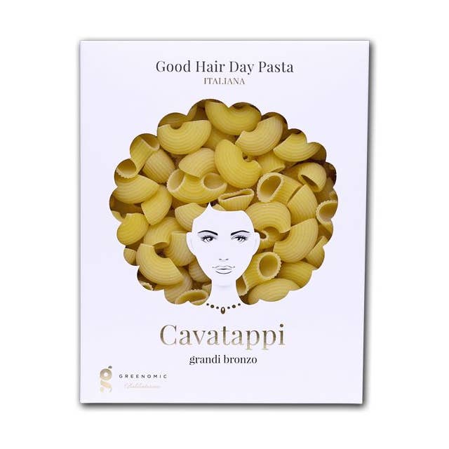GOOD HAIR DAY PASTA CAVATAPPI GRANDI BRONZO for wholesale by Greenomic Delikatessen