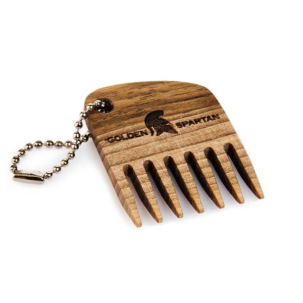 Comb Keychain Shave Never for wholesale by The Golden Spartan