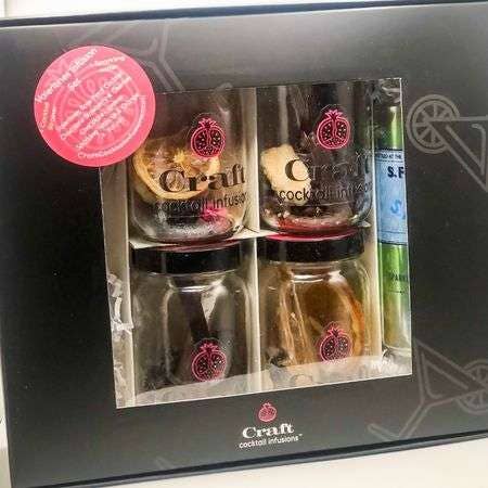 Craft Cocktail Infusions - Wholesale Food Gift Basket - Love & Romance Cocktail Gift Box Set | Anniversary Gift 2