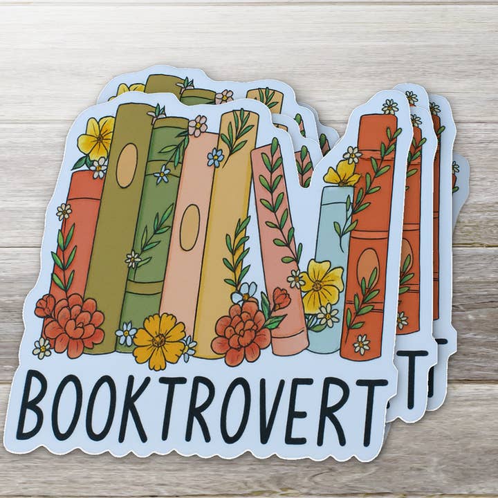BOOKTROVERT Aufkleber für den Großhandel von Ozark Sticker Company