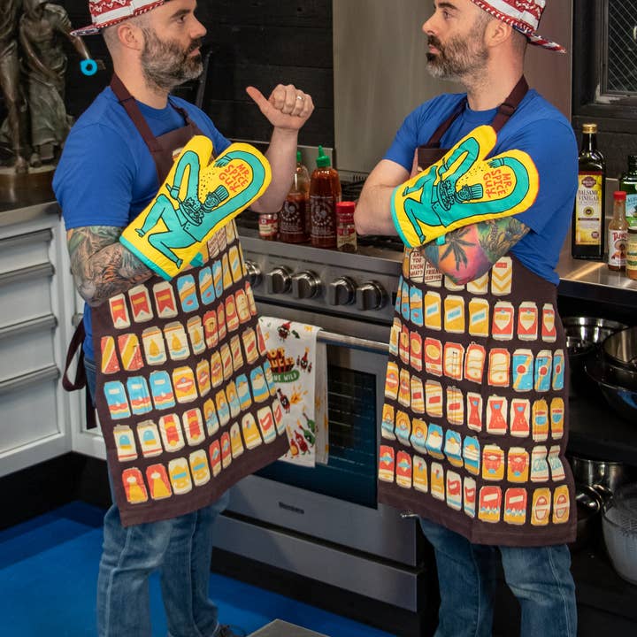 Incognito - Wholesale Oven Mitt/Pot Holder - Mr. Spice Guy Oven Mitt2