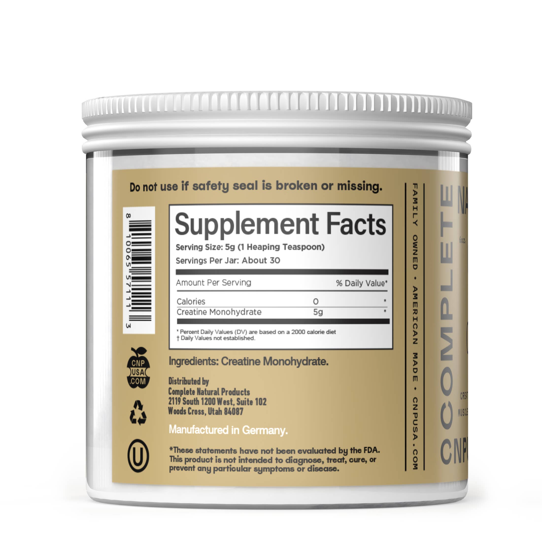 Complete Natural Products – Großhandel Protein-/Superfood-Pulver – Creatin-Monohydrat Pulver2