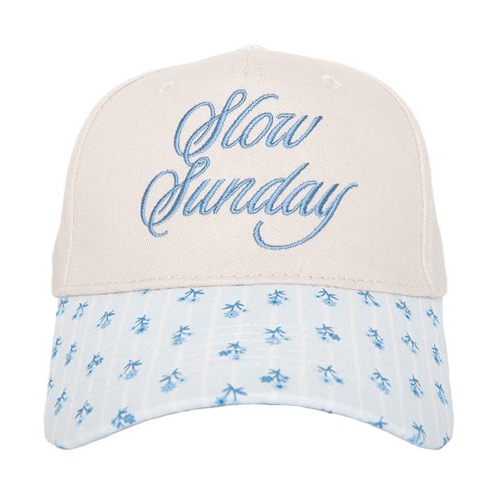 Casquette camionneur bicolore Slow Sunday Wholesale pour la vente par Katydid