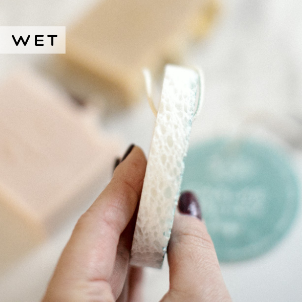 Chalke Valley Soaps – wholesale Facial cleanser – Compostable Magic Sponge for Gentle Facial Cleansing2