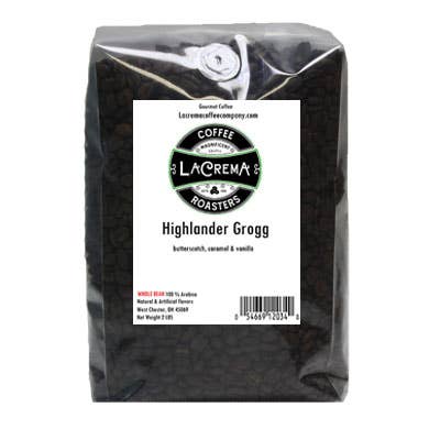 2lb Bulk Non-Flavored Coffee for wholesale by La Crema Coffee Company