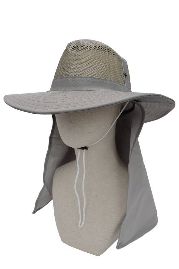Cap Zone – Großhandel Bucket Hat – Unisex – Fischerhut mit extra breitem Nackenschutz1