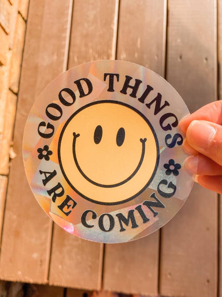 Les bonnes choses arrivent, attrape-soleil pour la vente par Erieau Tees