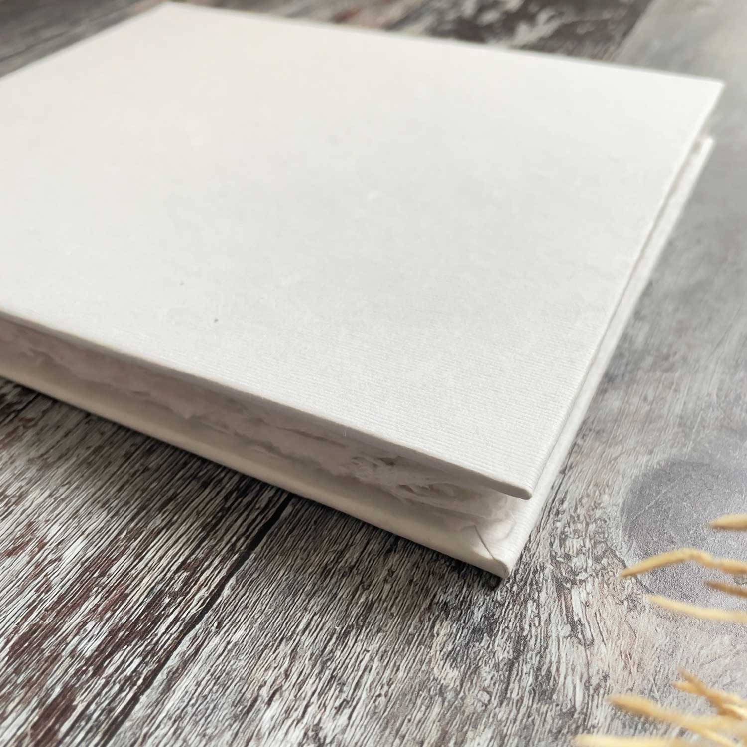 The Natural Paper Company – wholesale Notebook – Blank White Notebook | Journal | Handmade Cotton Rag Paper1