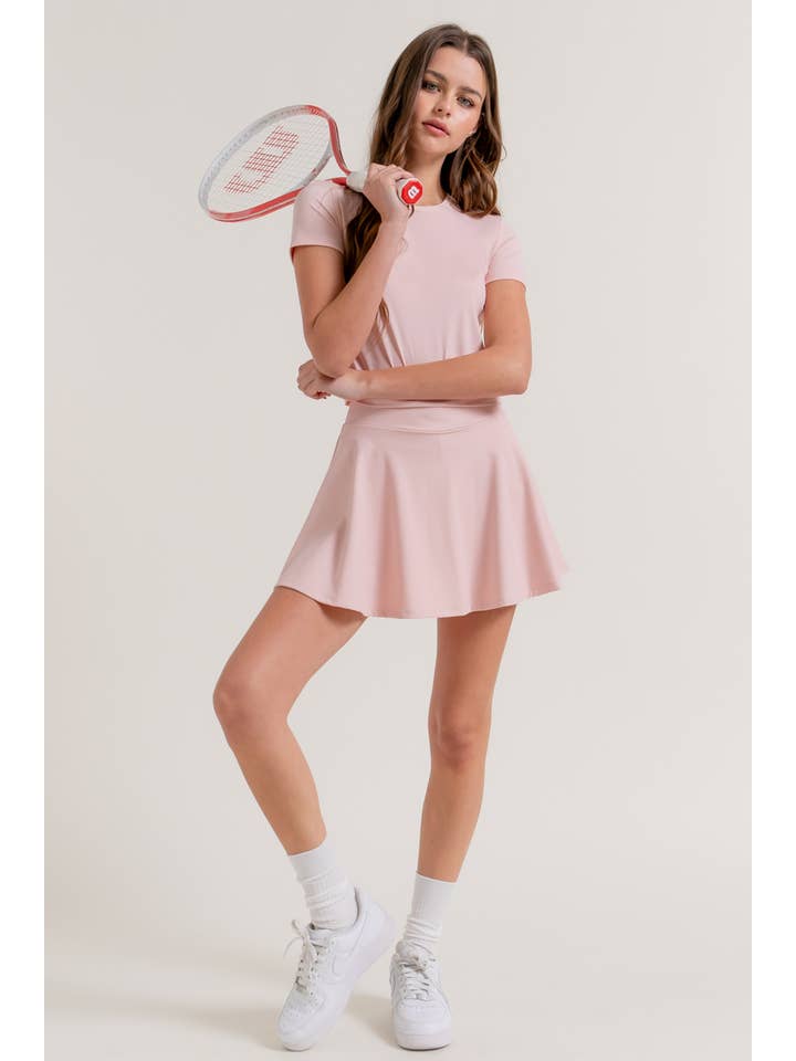 Active Basic | Active USA - Wholesale Athletic Skirt - Women's - Flare Workout Mini Skirt12