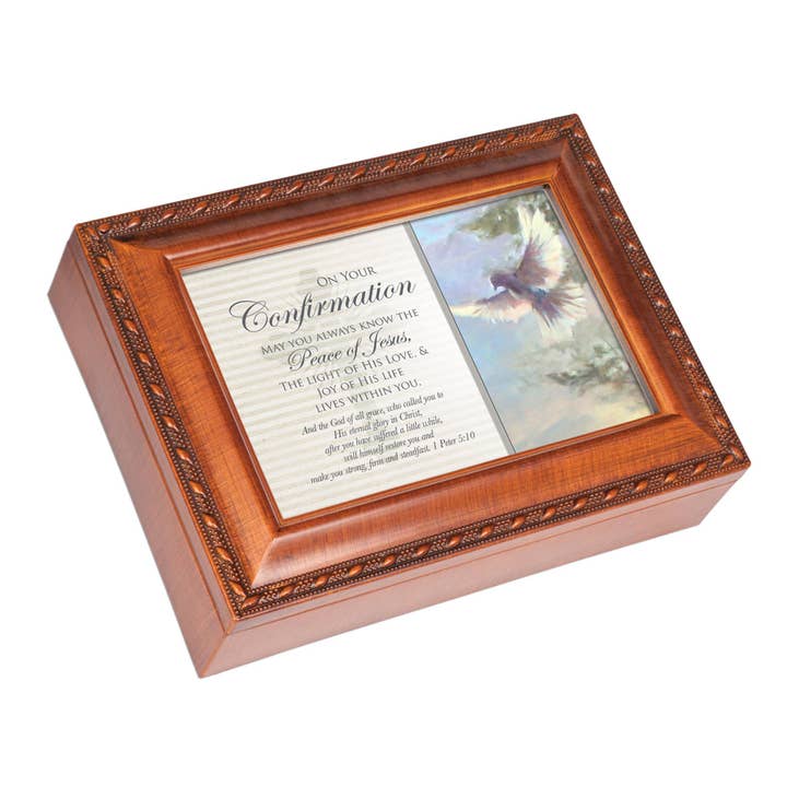 On Your Confirmation Music Box for wholesale by Dicksons
