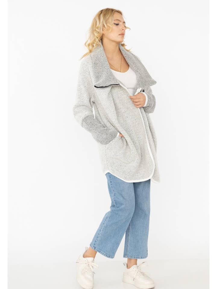 LINEN & COTTON HOUSE – wholesale Coat – Women’s – WOMEN'S WOOL COAT 4139 FALL WINTER CLOTHING 28