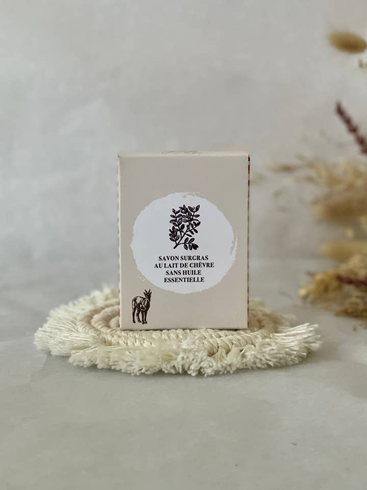 Surgras geitenmelkzeep voor wholesale door Le nom des fleurs