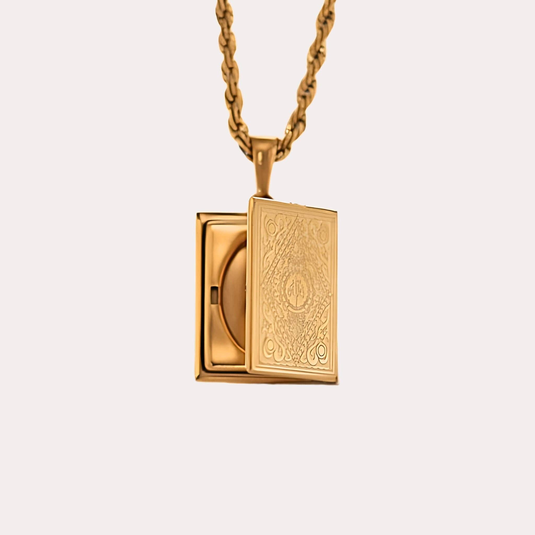  K Gold Quran Locket for wholesale on Faire1