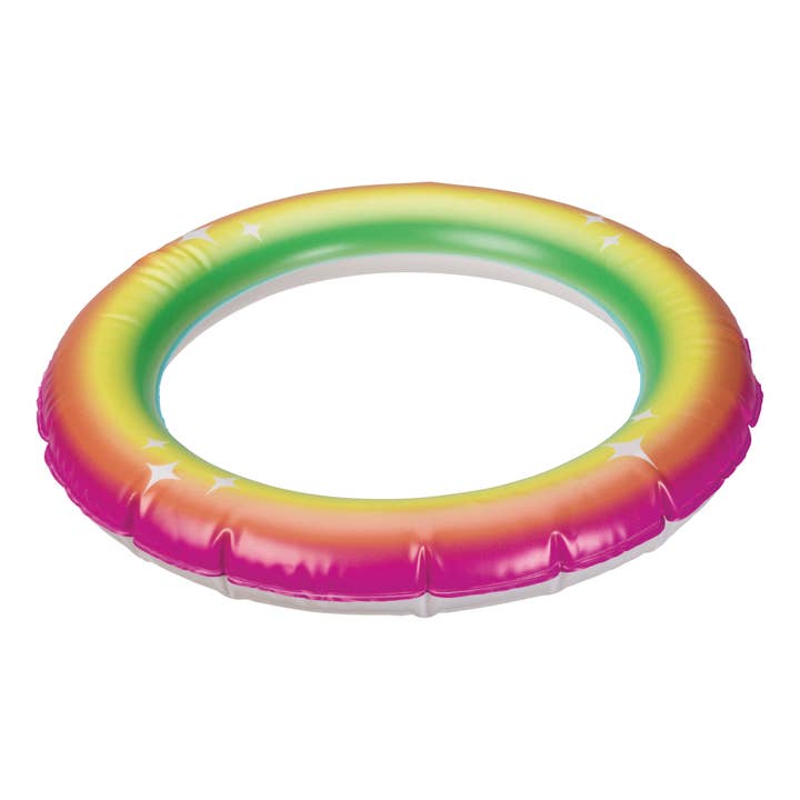 Toysmith - Wholesale Inflatable Toy - Kids & Baby - Unicorn-Toss Inflatable Pool Ring Game, Floatie