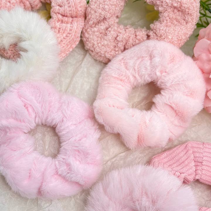 BYREN | ÉLINE L'ATELIER - Wholesale Hair Tie - Set of 7 elastic scrunchies FQ01-SET7