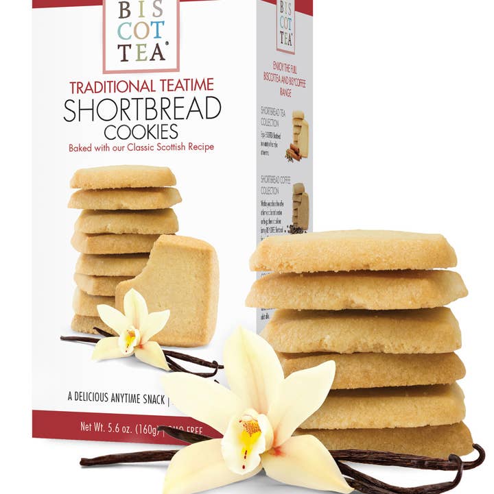 Traditional Tea Time Shortbread for wholesale by Biscottea Baking Co