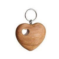 Thankgoods Heart in Heart Pendant made of Decorative Wood - Ideal Gift and Gift Idea for wholesale by Thankgoods GmbH