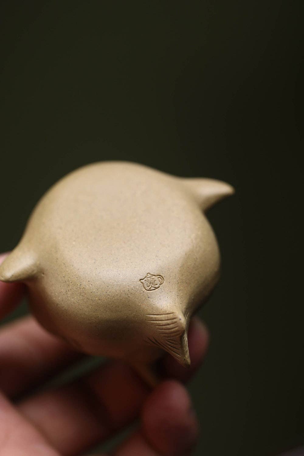 Gohobi （We cover U.S. import duties） - Vendita all'ingrosso Statuette decorative - Gohobi, decorazione da tè in ceramica fatta a mano in argilla YiXing, motivo: squalo23