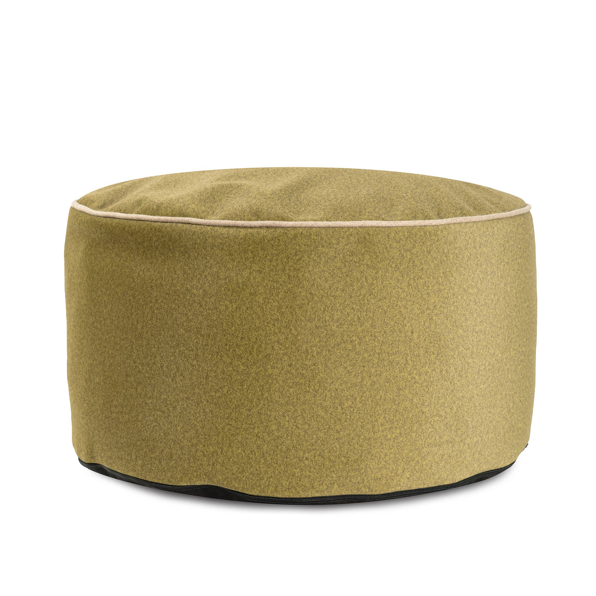 Howard Elliott on Faire - Wholesale Ottoman - Qivuit Contrast Welt Felted Pouf Collection7