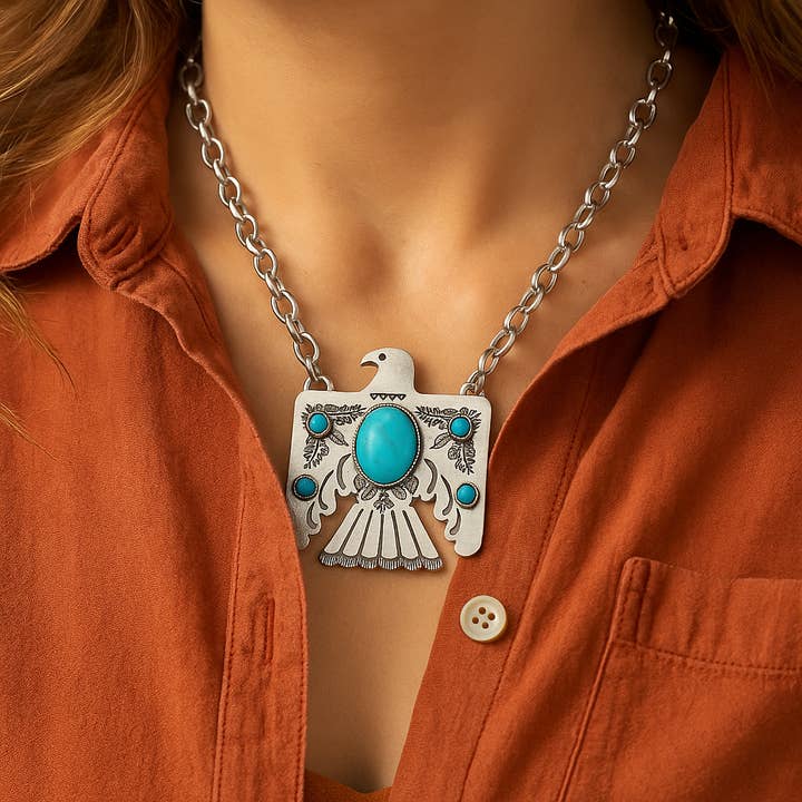 The Bling Barn - Wholesale Pendant/Charm Necklace - Spirit of the Sky Necklace4