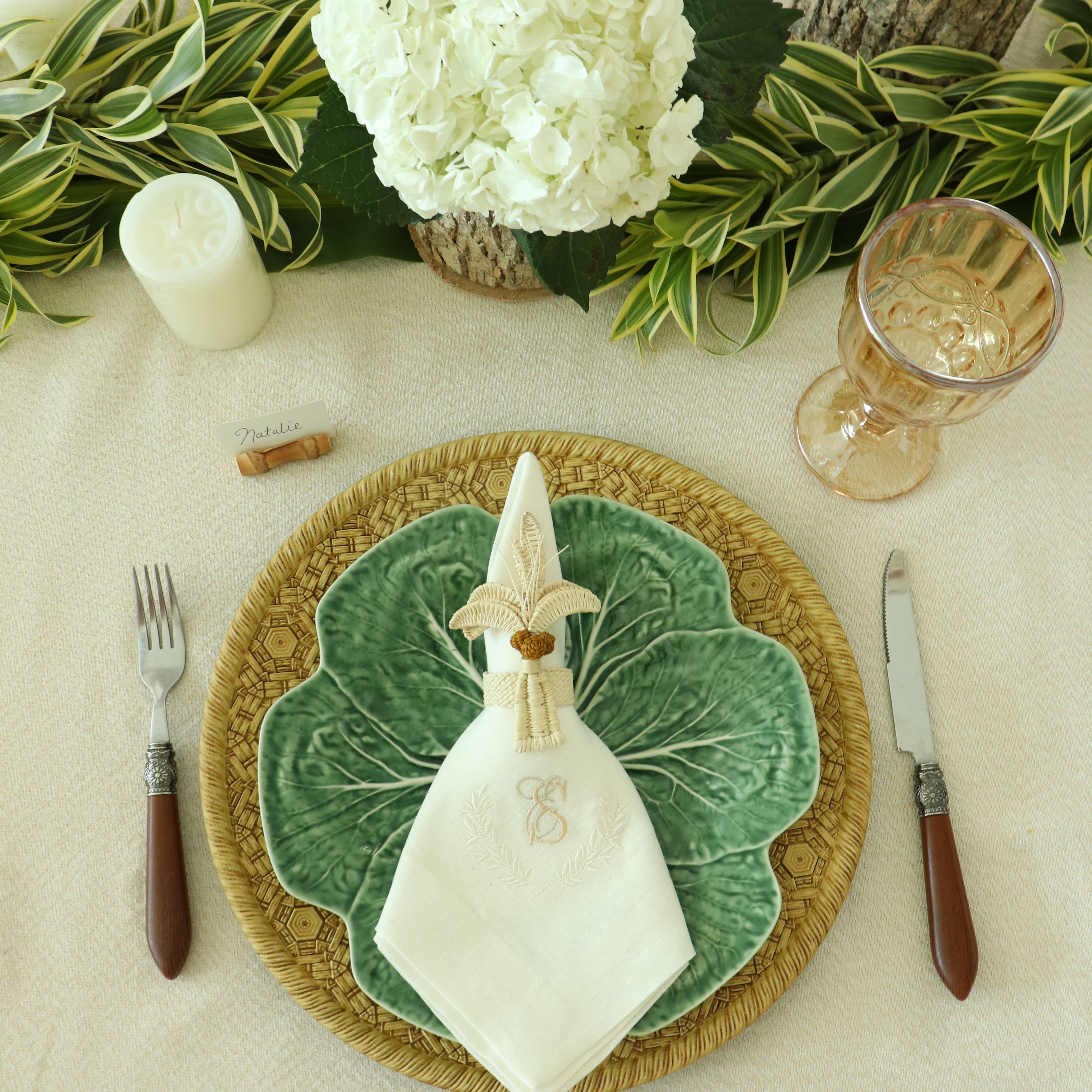 Klatso – wholesale Napkin ring – Coconut Tree Napkin Ring3