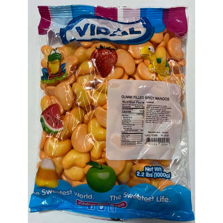 I Got Your Candy - Wholesale Gummy - Vidal Gummi Spicy Mangos 2.2lb - 1ct