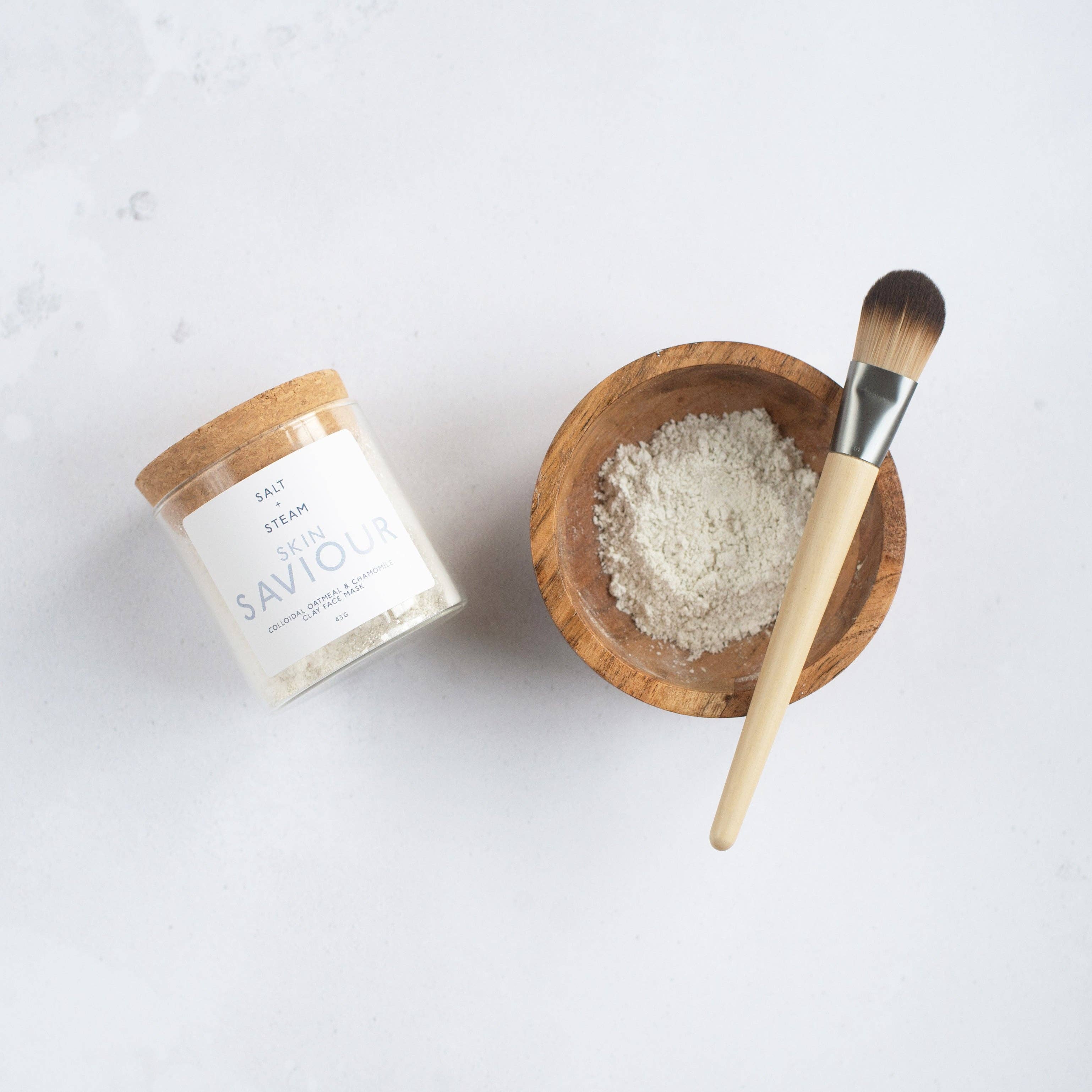 Salt + Steam - Wholesale Skincare Face Mask - Skin Saviour - Oatmeal Sensitive Clay Face Mask 45g2