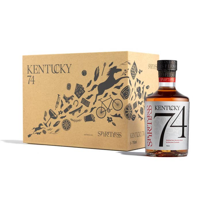 Spiritless - Wholesale Non-Alcoholic Spirits/Wine/Beer - Kentucky 74 - 700mL *BEST BY 4/25/2026*4