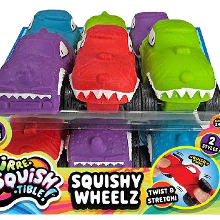 Jaru Irre-squis-tible Squishy Wheelz 12ct for wholesale by Shop The King