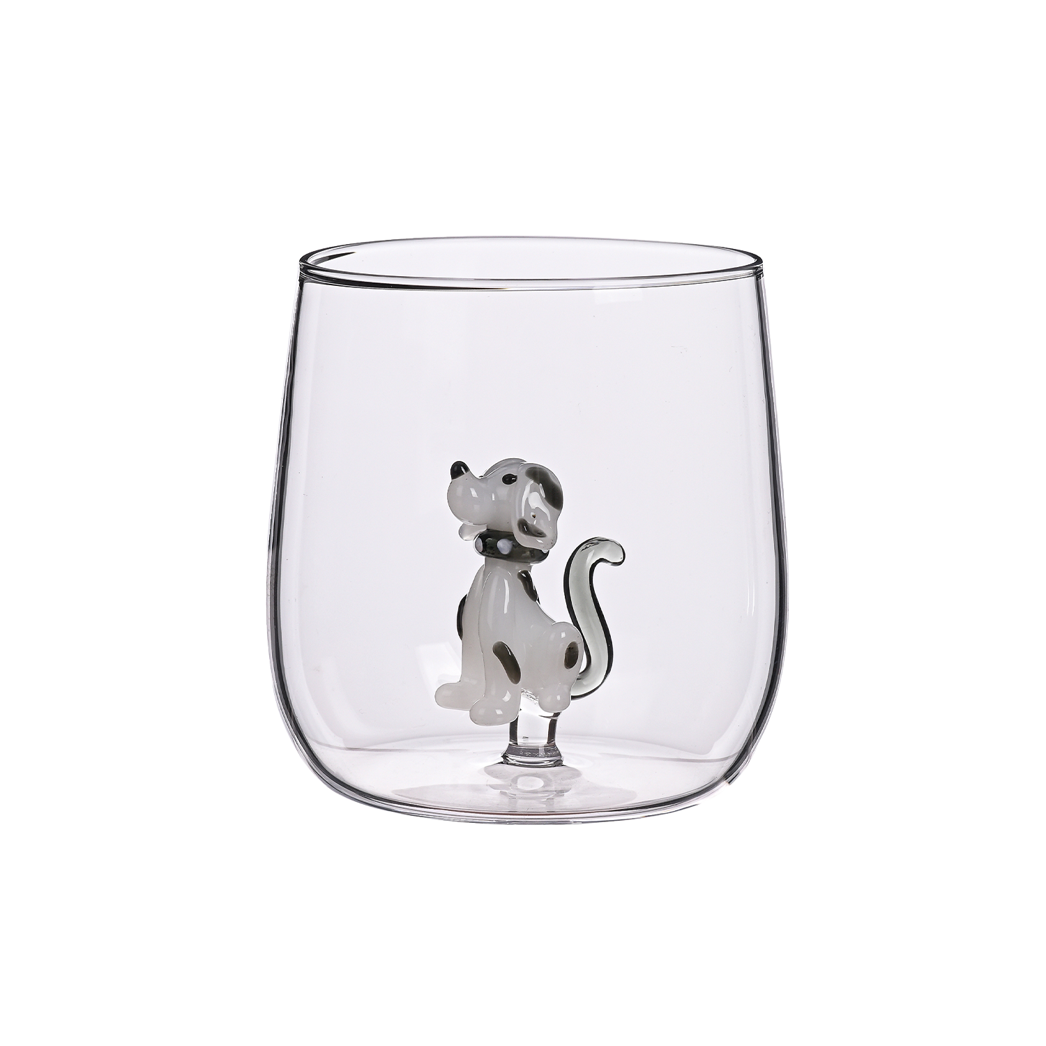 Opjet Paris - Wholesale Drinking Glass/Cup - 3D Milo dog tumbler glass D8.8 H8.9cm0