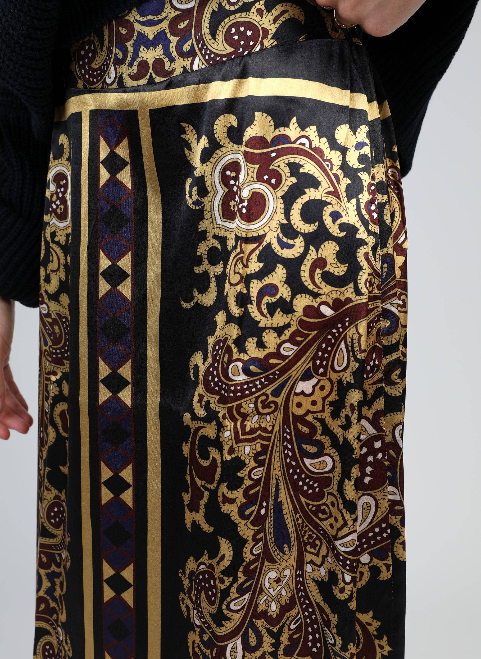 An'ge - Wholesale Skirt - Women's - ROBY LONG SKIRT filiamo ink2