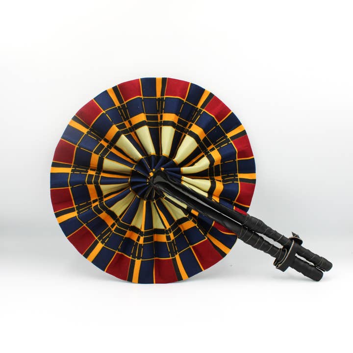 Checkmate - Hand Fan (Folding) for wholesale by BijouCREATES