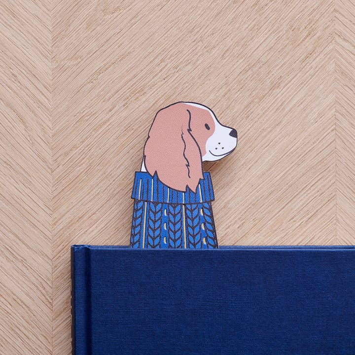 Sweet William Designs - Wholesale Bookmark - Bookmark - King Charles Cavalier Spaniel