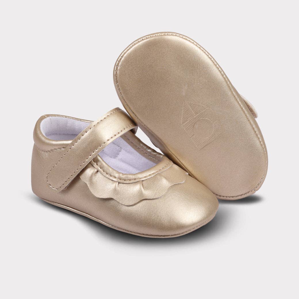 Oomphies - Vendita all'ingrosso Scarpette da culla - Neonati - Scarpa da culla con chiusura a strappo Amina Girls11