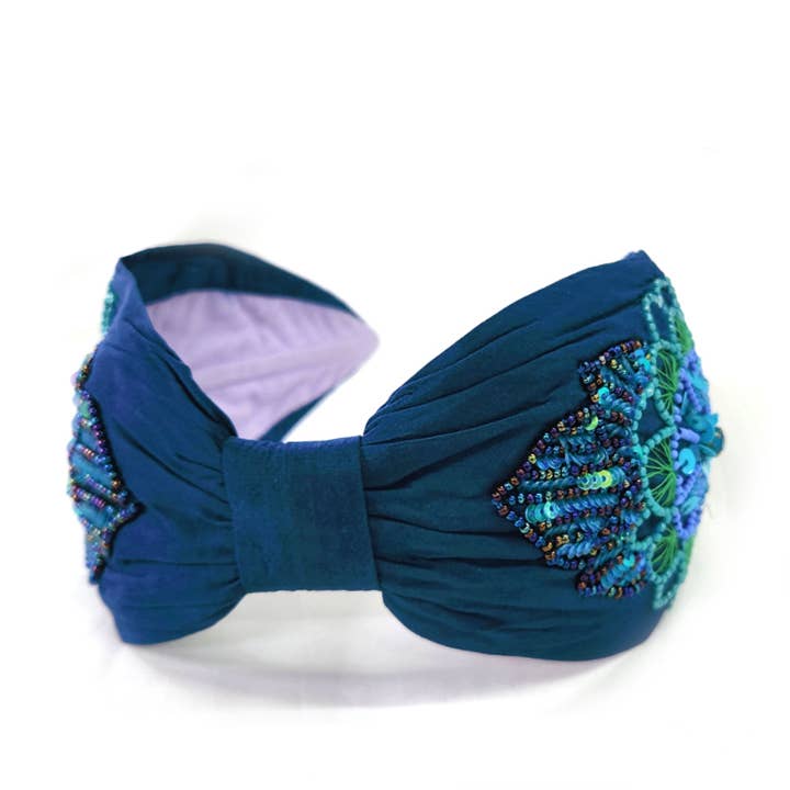 Namjosh - Venta al por mayor Cinta para el pelo - Mujer - Mandala turquesa
