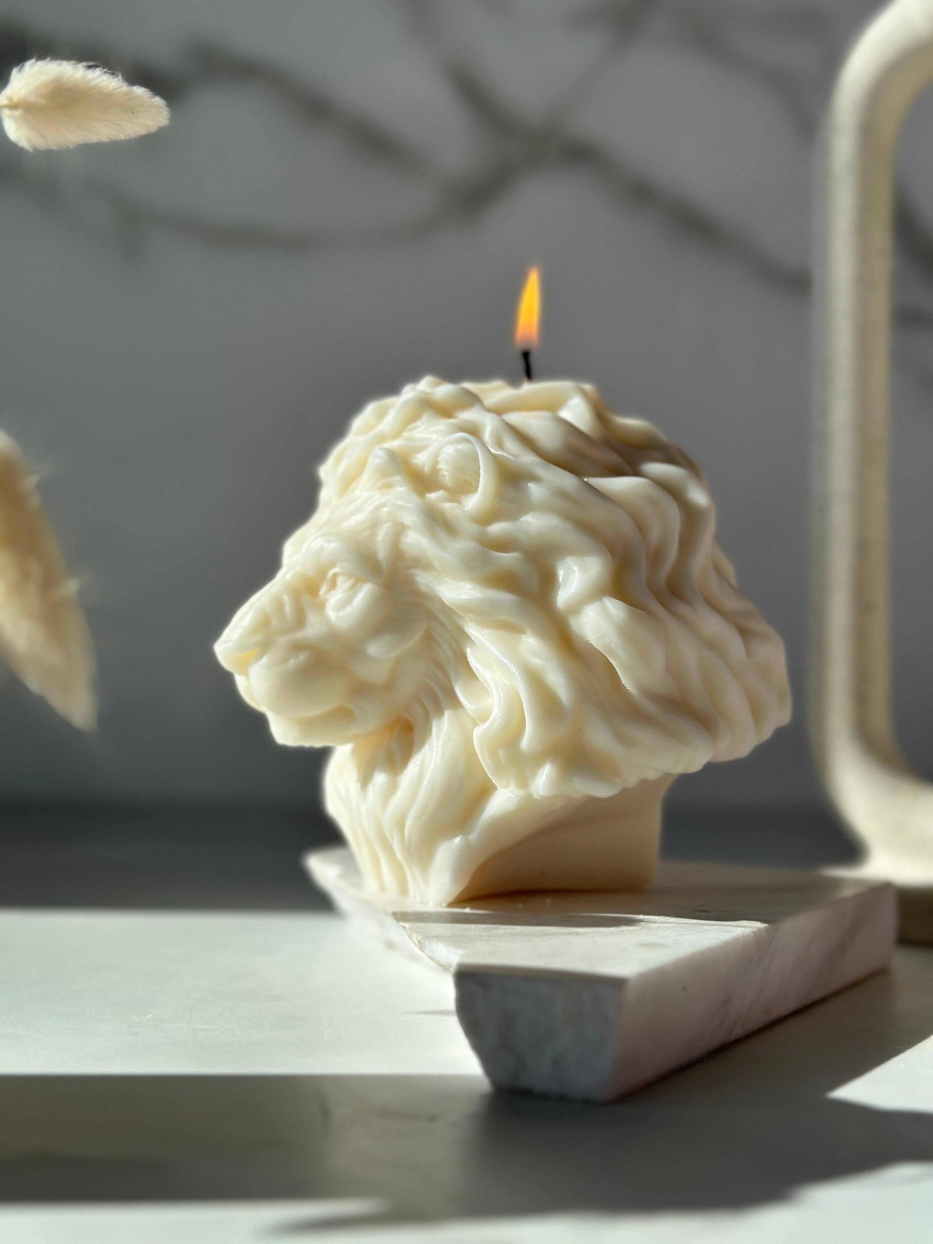DE LA MUSHKA - Wholesale Novelty Candle - Lion Candle | Home Decor | Guest Favors1