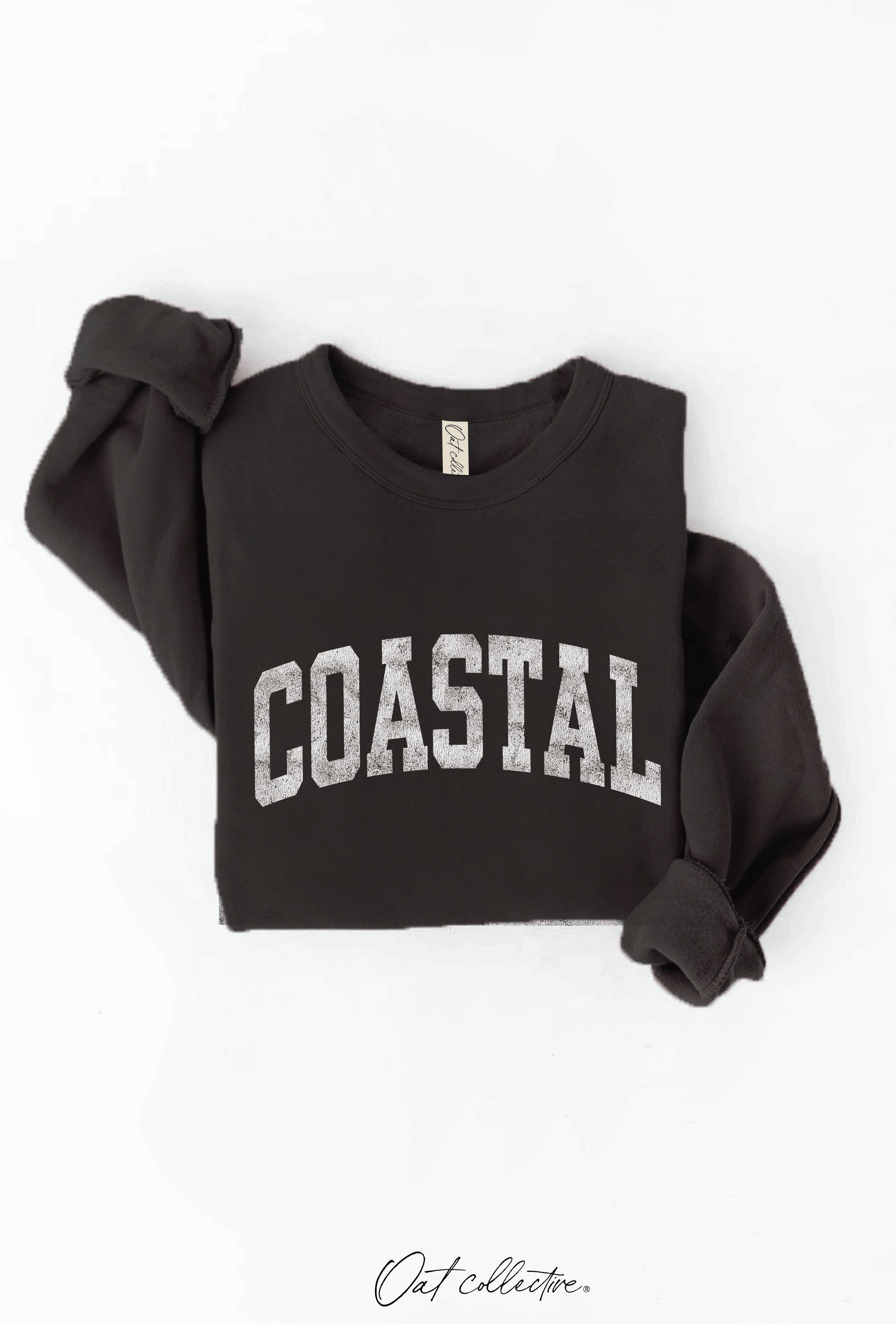 OAT COLLECTIVE - Wholesale Graphic Sweatshirt - Women's - COASTAL Graphic Sweatshirt4