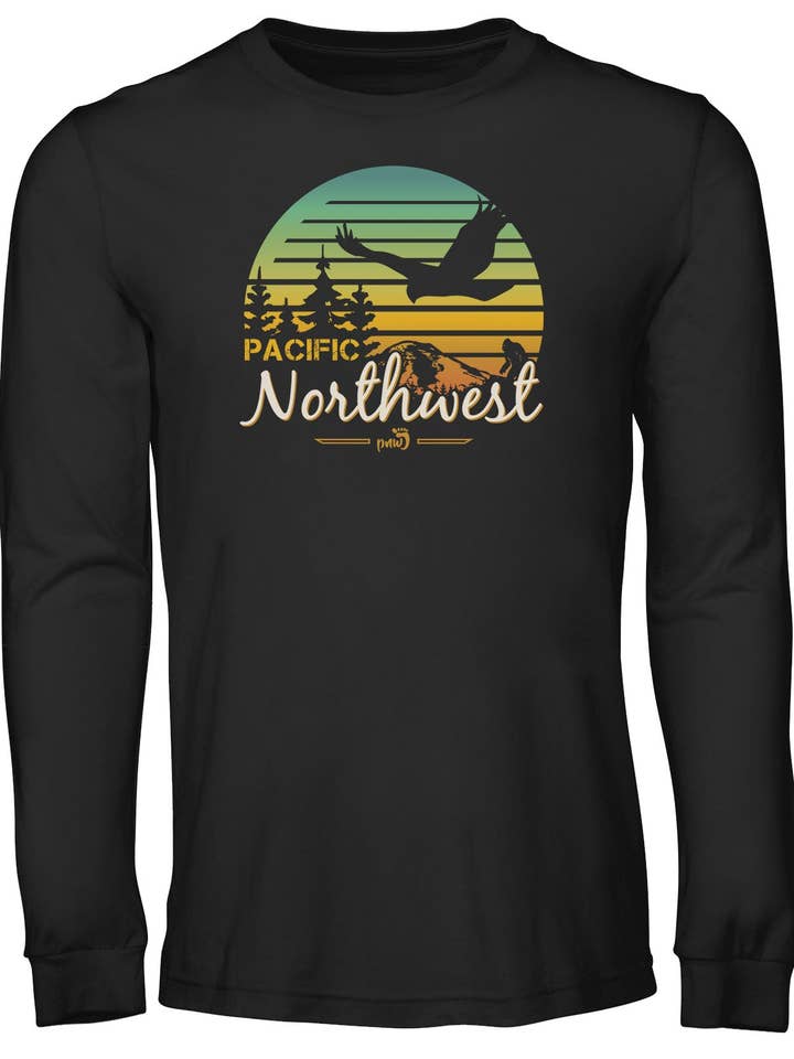 PNW Sunset Long Sleeve Shirt for wholesale by PNW KYNE