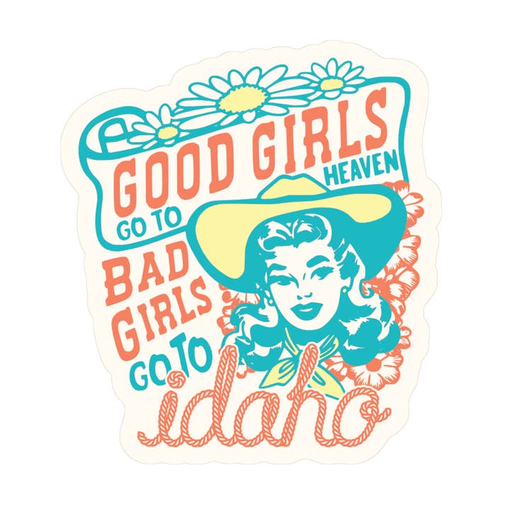 Idaho Boise Meridian Nampa Autocollant Vinyle de Haute Qualité pour la vente par Juju and Moxie