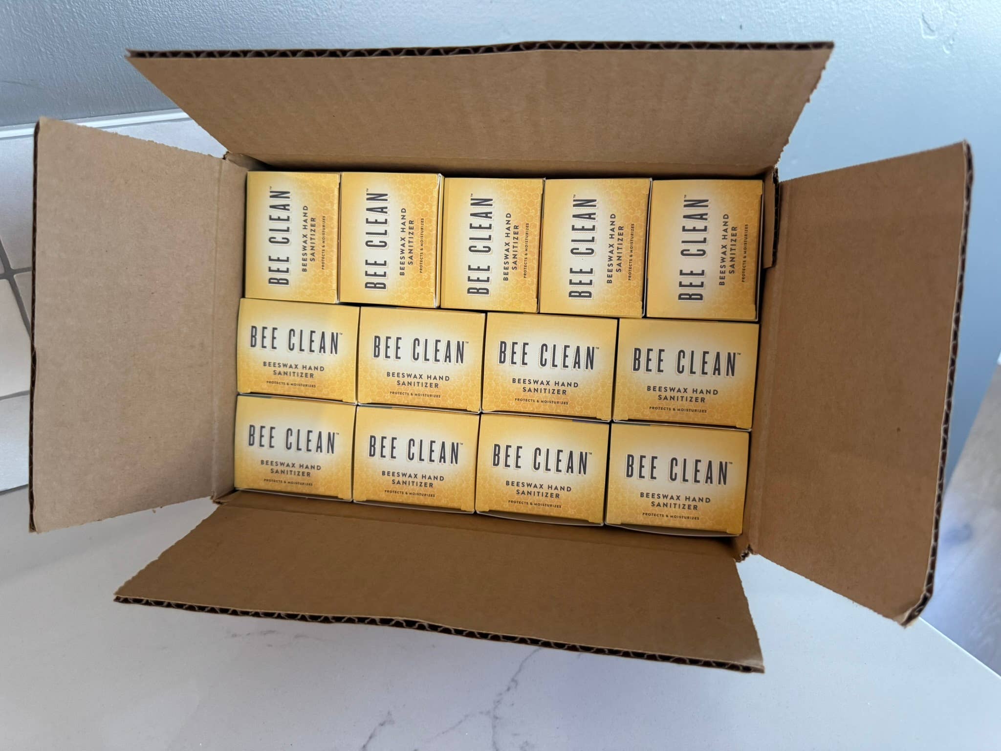 Bee Clean - Wholesale Hand Sanitizer - Bee Clean Organic Beeswax Hand Sanitizer-13 Combo 4 packs7