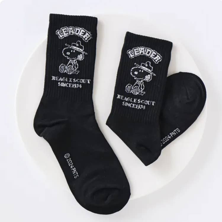 K-Wonderland - Wholesale Sokken - Uniseks - Peanuts Snoopy Scout 50e Jubileum enkelsokken7