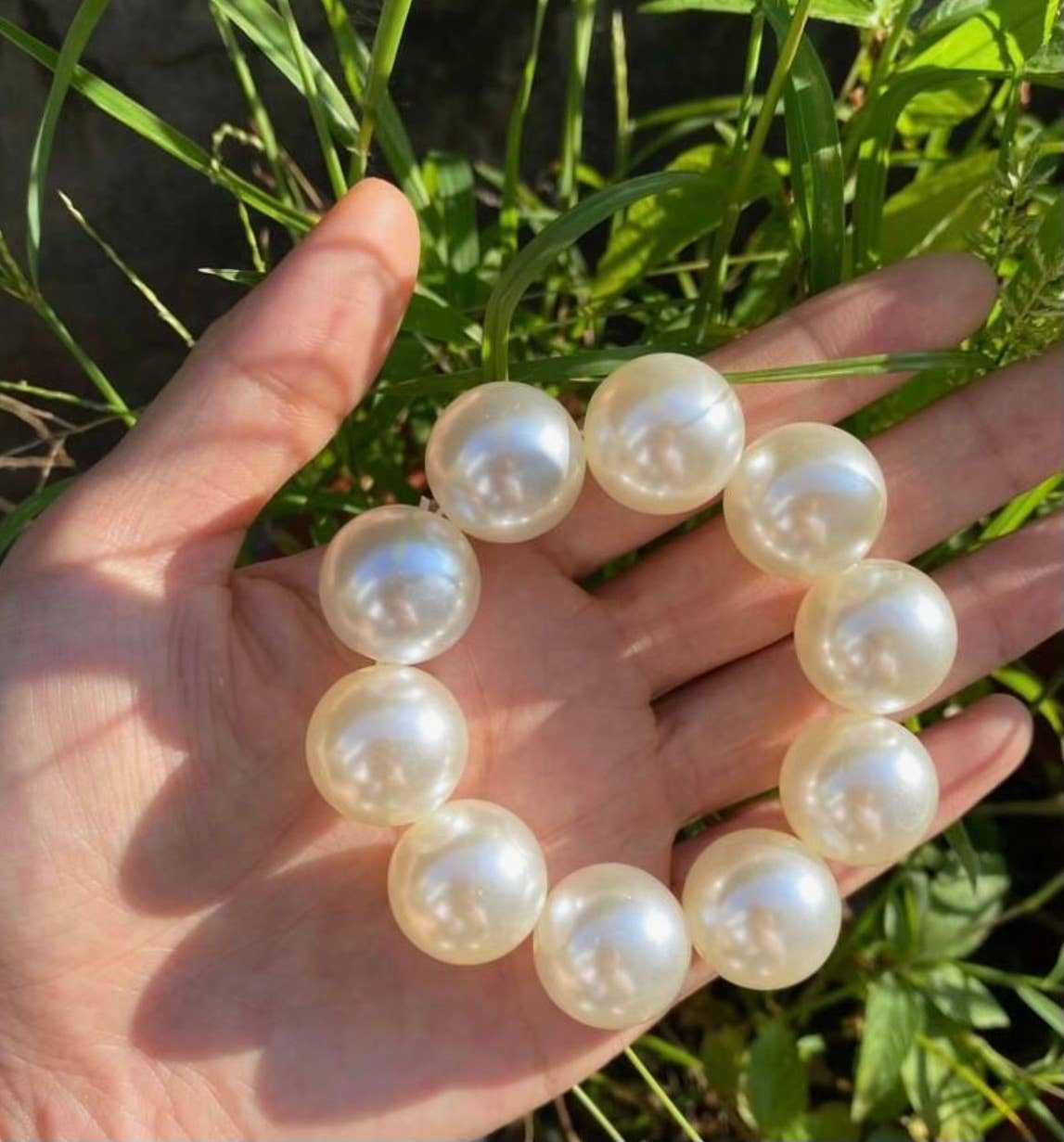 Kate Tuesday Jewelry – wholesale Hair tie – Chunky Pearl Hair Ties2