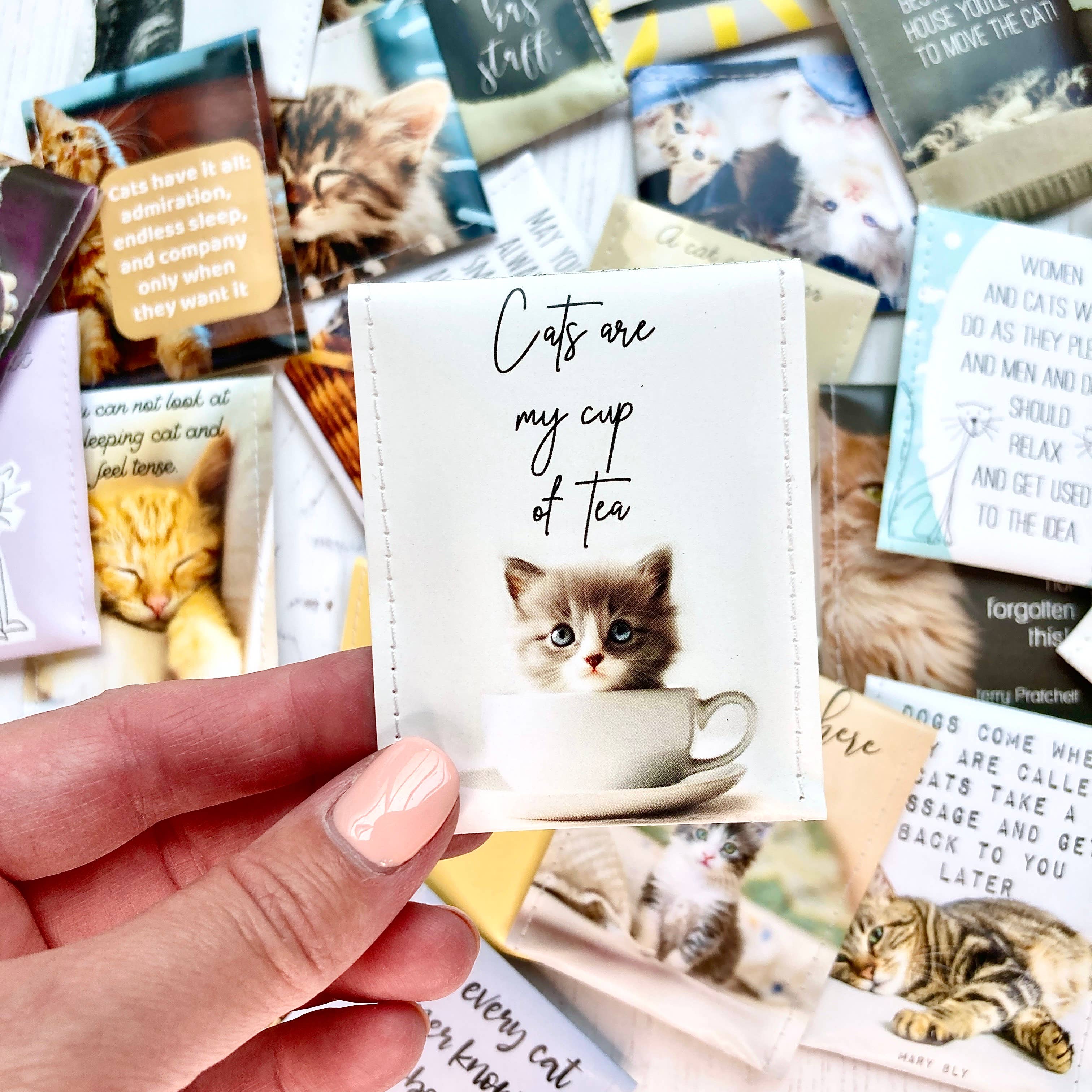 Victoria Mae Designs – wholesale Tea bags – Cat Lovers Tea Gift Set6